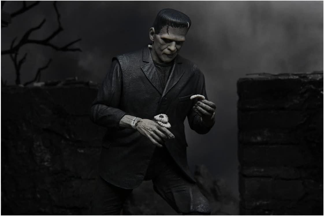 Universal Frankenstein's Monster B&W Ultimate Neca 7" Action Figure