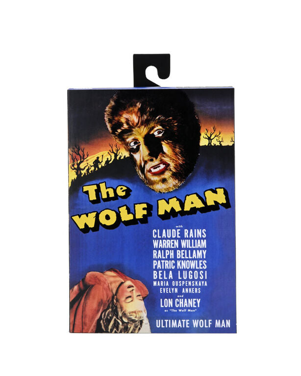 NECA Universal Monsters The Wolfman  7” Ultimate Action Figure