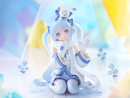 Vocaloid Hatsune Miku Noodle Stopper Figure | Snow Miku Sky Town 10th ver.