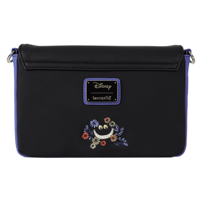 Loungefly Disney Alice in Wonderland Cheshire Cat Tulgey Wood Crossbody Bag