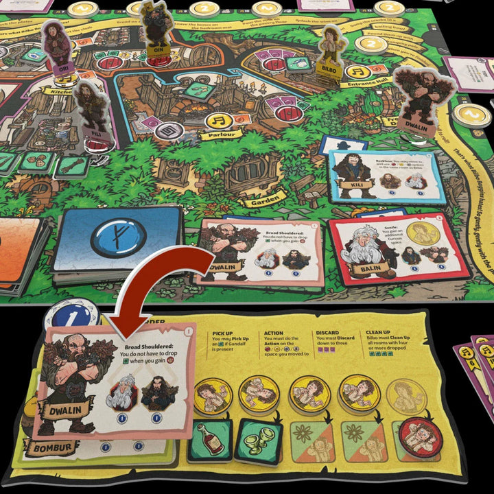 The Lord of the Rings The Hobbit - An Unexpected Party Board Game by Weta Workshop
