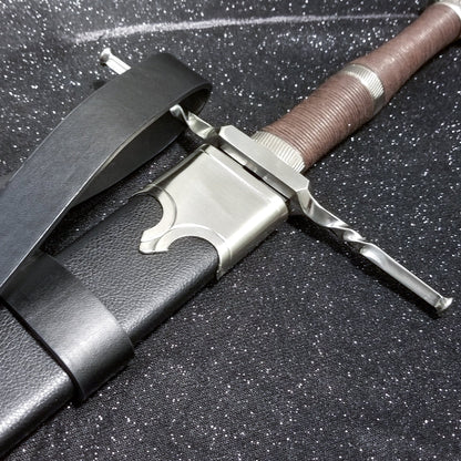 The Witcher Geralt's Steel Metal Sword Replica Game Version