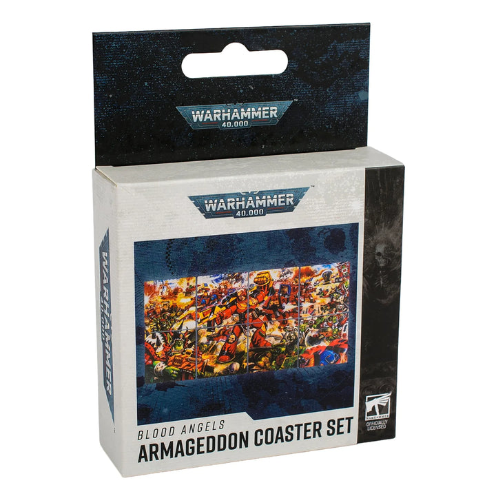 Warhammer 40,000: Blood Angels Armageddon Coaster Set