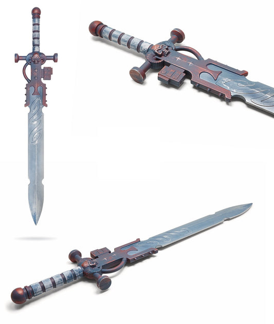 Warhammer Grey Knights Power Sword Foam Replica Weapon