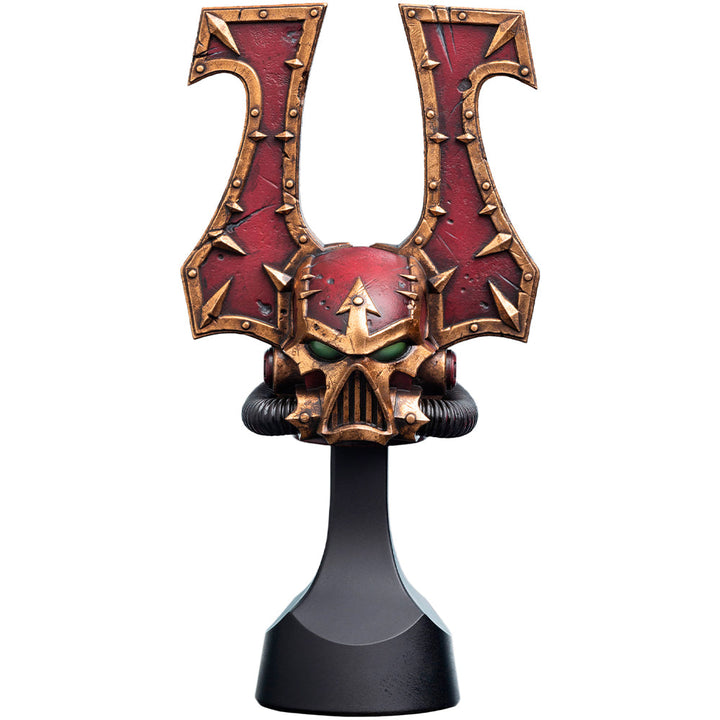 Warhammer 40,000 - Khorne Berzerker Helm Miniature Prop Replica