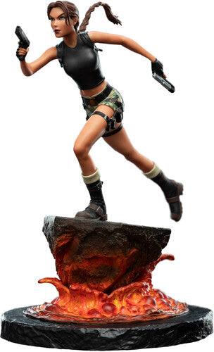 Tomb Raider Lara Croft: The Sanctuary of Flame Miniature Statue by Weta Workshop