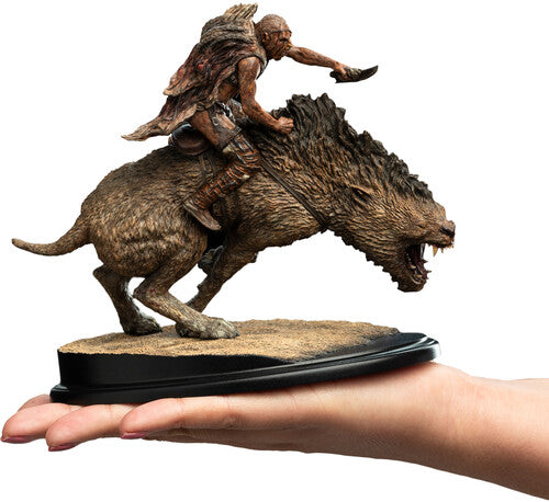 Weta Workshop The Lord of the Rings Sharku on Warg Miniature Statue