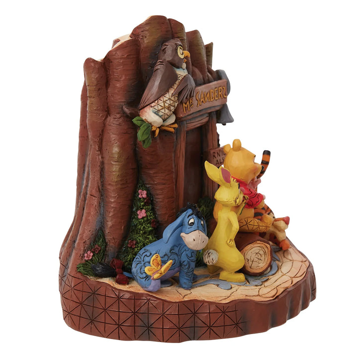 Winnie the Pooh Carved by Heart Jim Shore Disney Traditions Statue