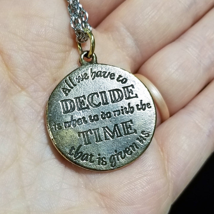 Lord of the Rings Wisdom of Gandalf™ Bronze Pendant