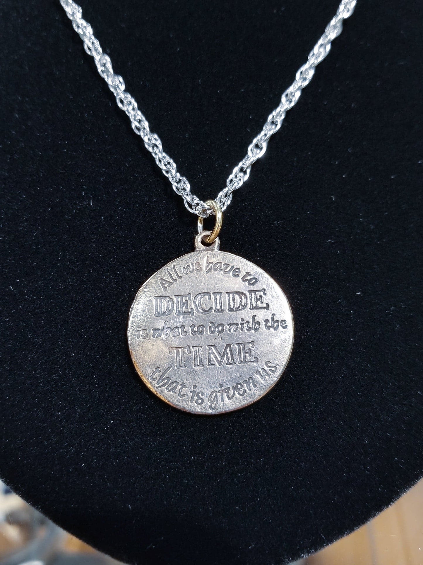 Lord of the Rings Wisdom of Gandalf™ Bronze Pendant