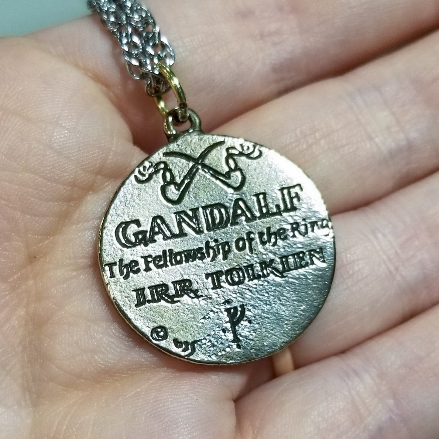 Lord of the Rings Wisdom of Gandalf™ Bronze Pendant