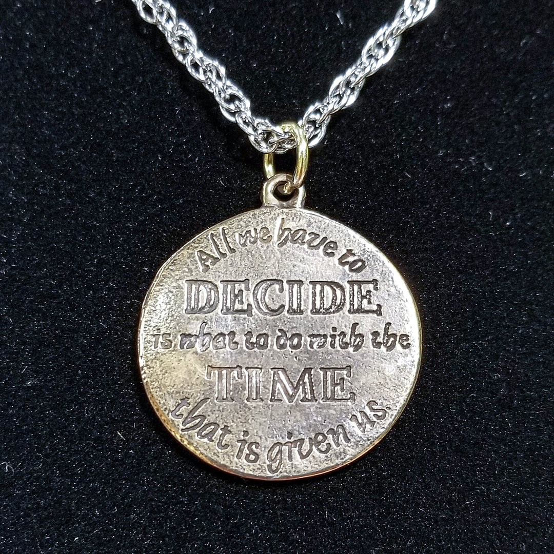 Lord of the Rings Wisdom of Gandalf™ Bronze Pendant