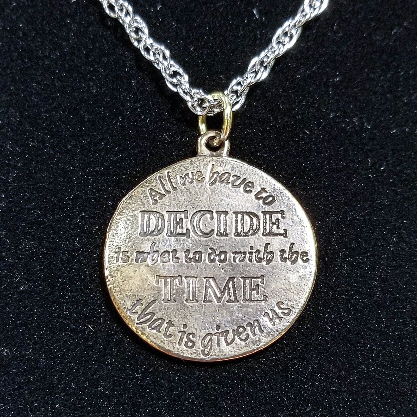 Lord of the Rings Wisdom of Gandalf™ Bronze Pendant