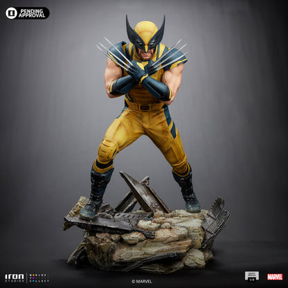 Wolverine Marvel Deadpool and Wolverine Movie Quarter Scale Statue by Iron Studios