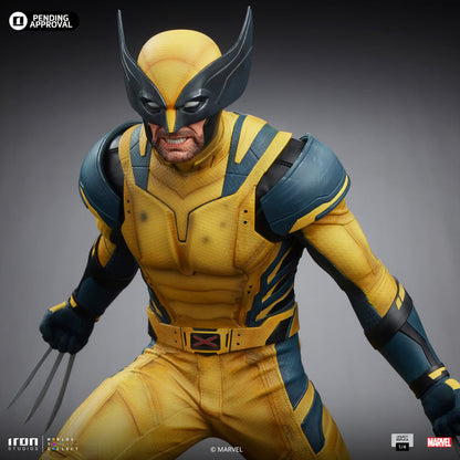 Wolverine Marvel Deadpool and Wolverine Movie Quarter Scale Statue by Iron Studios