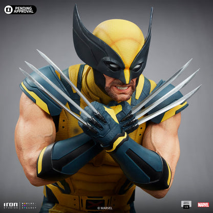 Wolverine Marvel Deadpool and Wolverine Movie Quarter Scale Statue by Iron Studios
