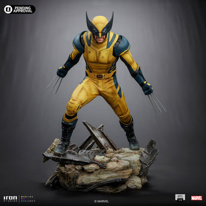 Wolverine Marvel Deadpool and Wolverine Movie Quarter Scale Statue by Iron Studios