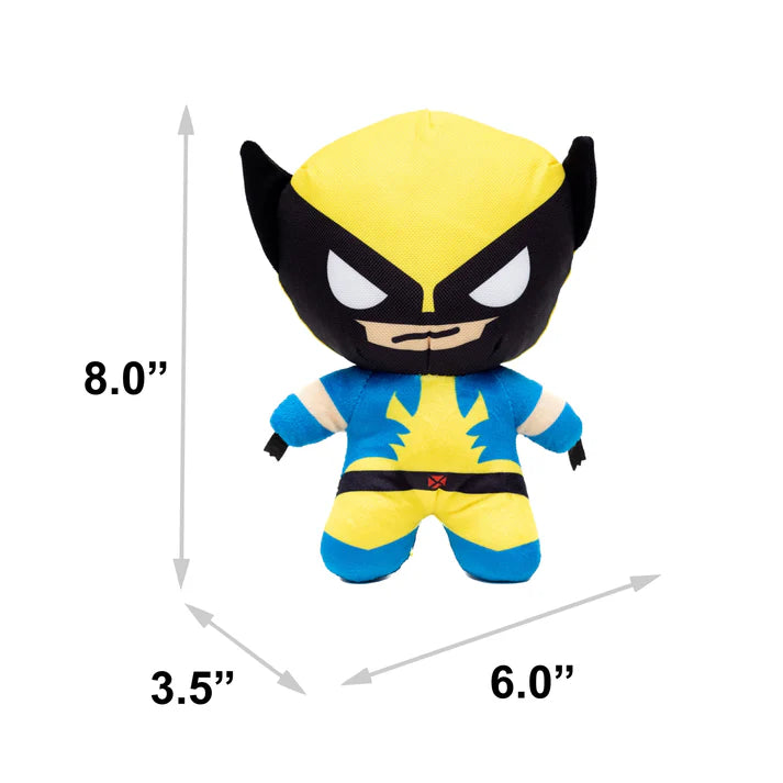 Wolverine Marvel X-Men Squeaker Dog Toy