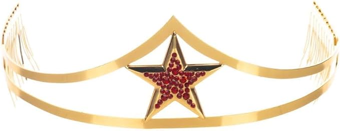 Wonder Woman DC Comics Cosplay Gold Tiara