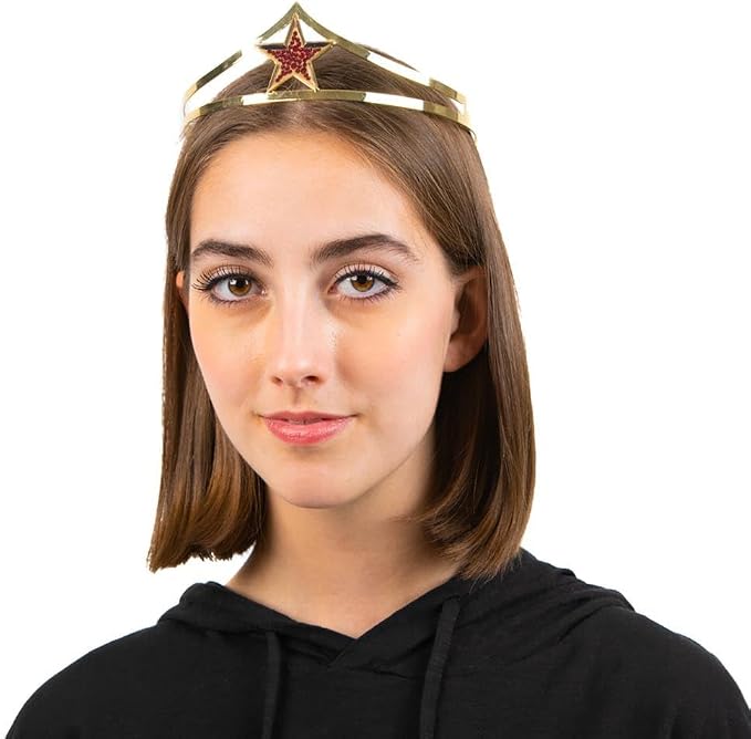 Wonder Woman DC Comics Cosplay Gold Tiara