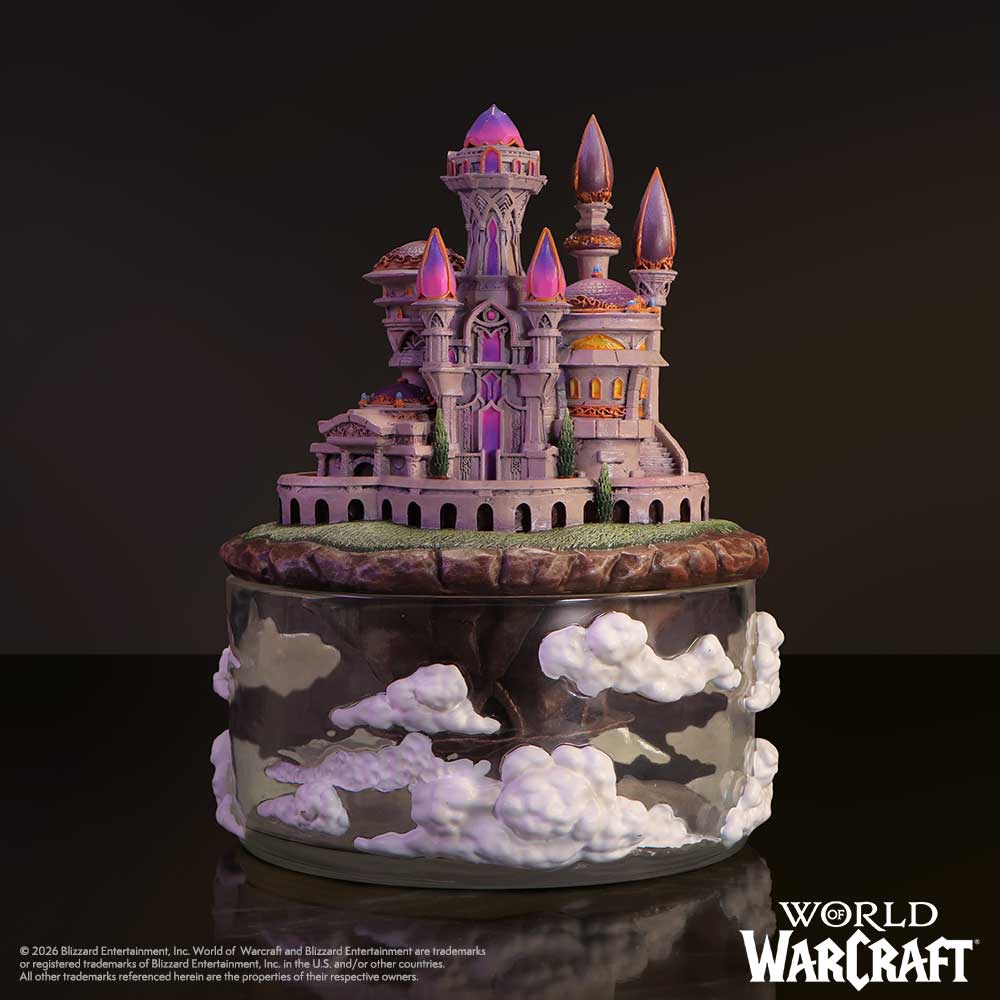 World of Warcraft Floating City of Dalaran Trinket Jewelry Box