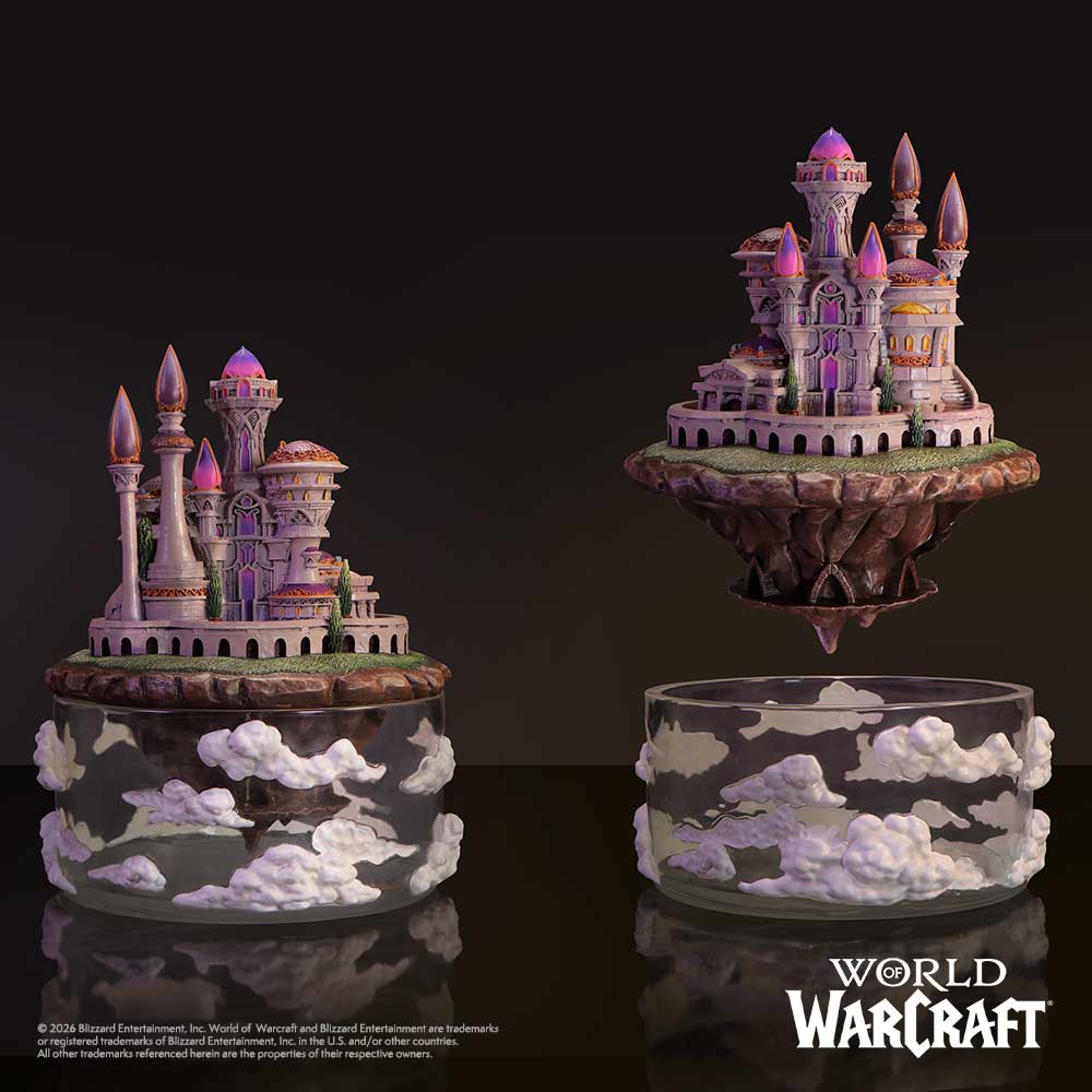 World of Warcraft Floating City of Dalaran Trinket Jewelry Box
