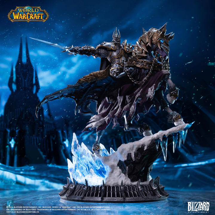 *Pre-Order* World of Warcraft The Lich King &amp; Invincible Statue by Activision Blizzard