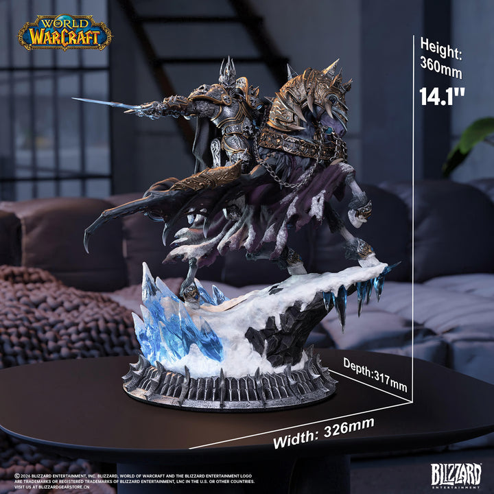 *Pre-Order* World of Warcraft The Lich King &amp; Invincible Statue by Activision Blizzard
