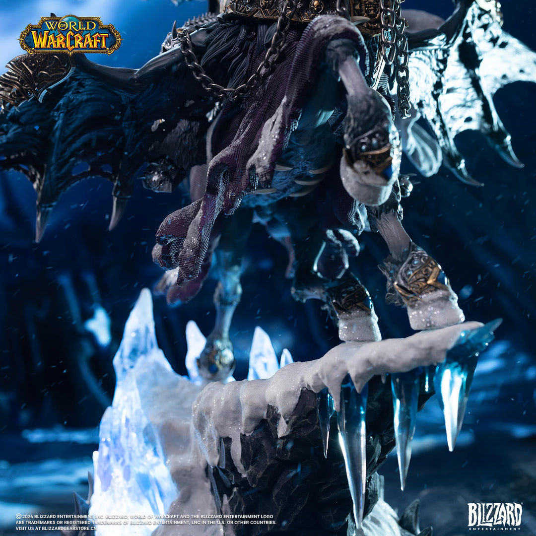*Pre-Order* World of Warcraft The Lich King &amp; Invincible Statue by Activision Blizzard
