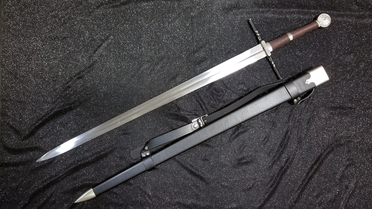 The Witcher Geralt's Steel Metal Sword Replica Game Version