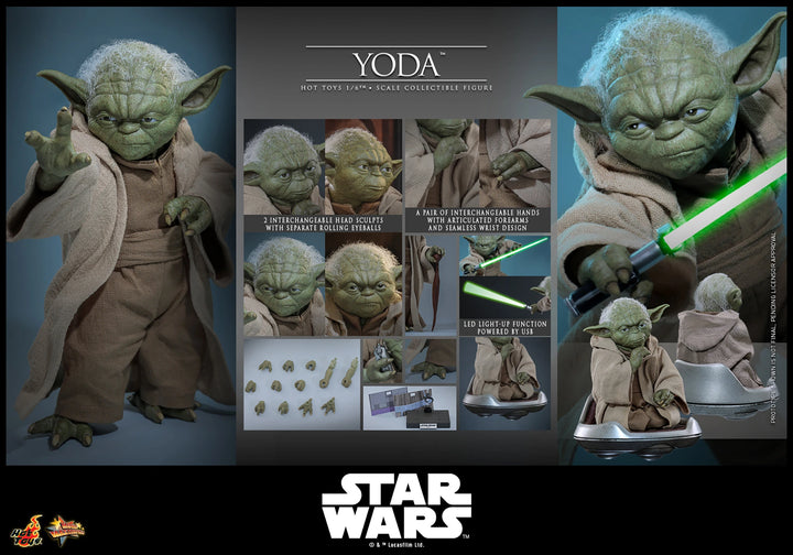 *Pre-Order* Yoda (Star Wars: Revenge of the Sith) Sixth Scale Figure Hot Toys