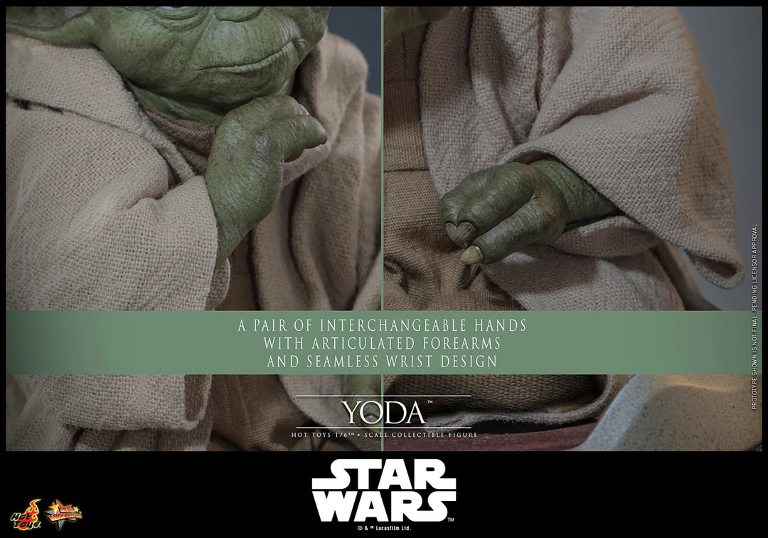 *Pre-Order* Yoda (Star Wars: Revenge of the Sith) Sixth Scale Figure Hot Toys