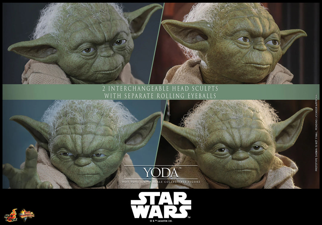 *Pre-Order* Yoda (Star Wars: Revenge of the Sith) Sixth Scale Figure Hot Toys