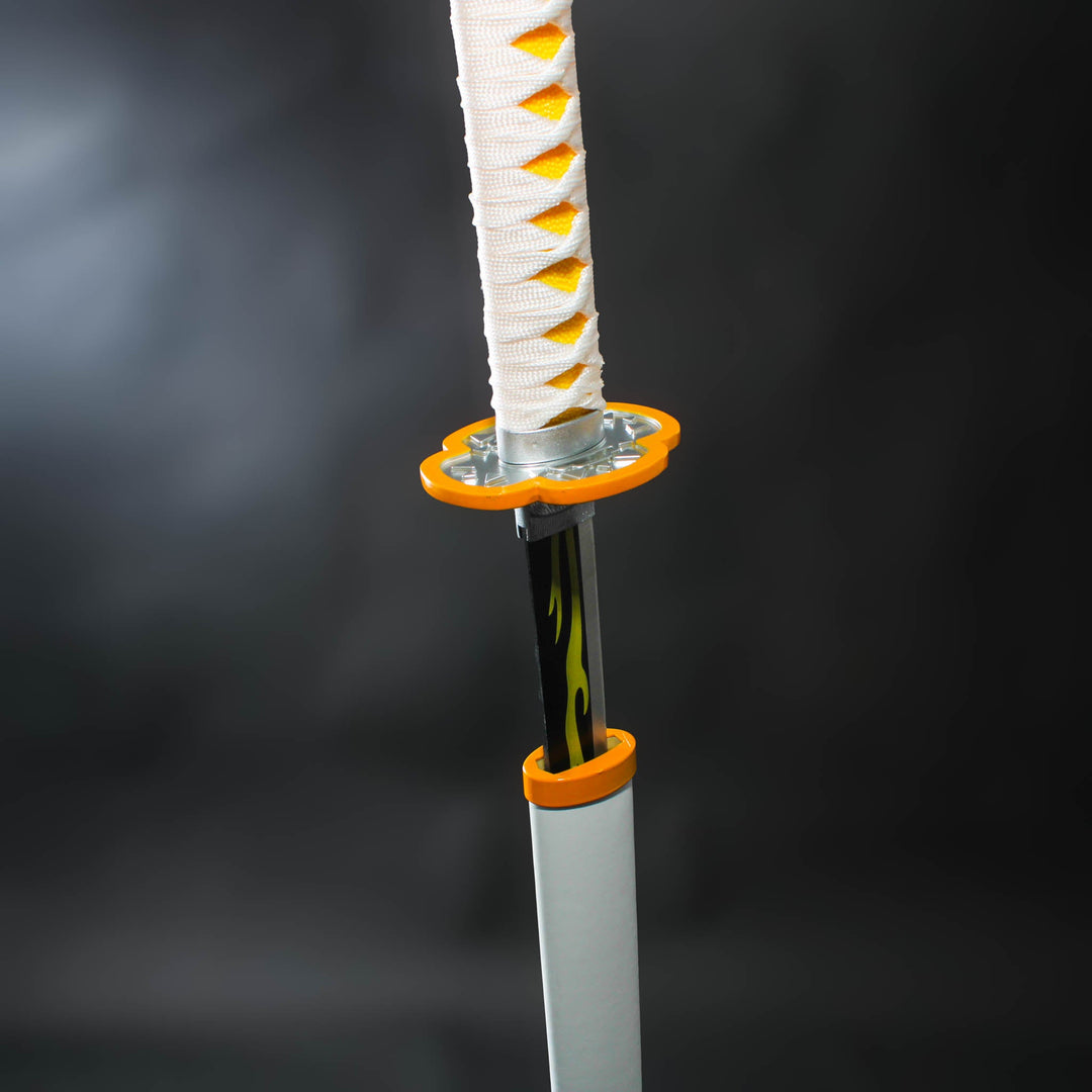 Zenitsu Agatsuma Demon Slayer Nichirin Sword Deluxe Metal Replica