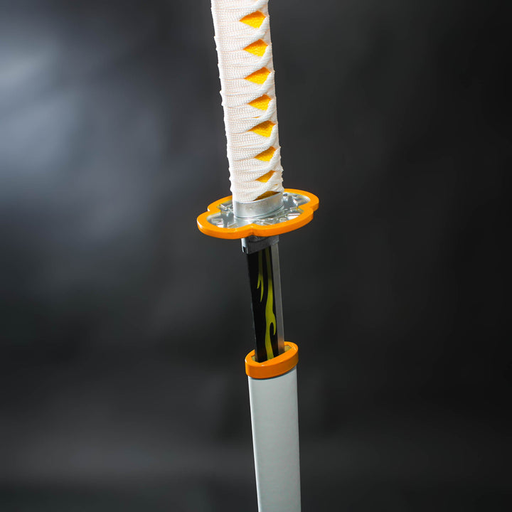 Zenitsu Agatsuma Demon Slayer Nichirin Sword Deluxe Metal Replica