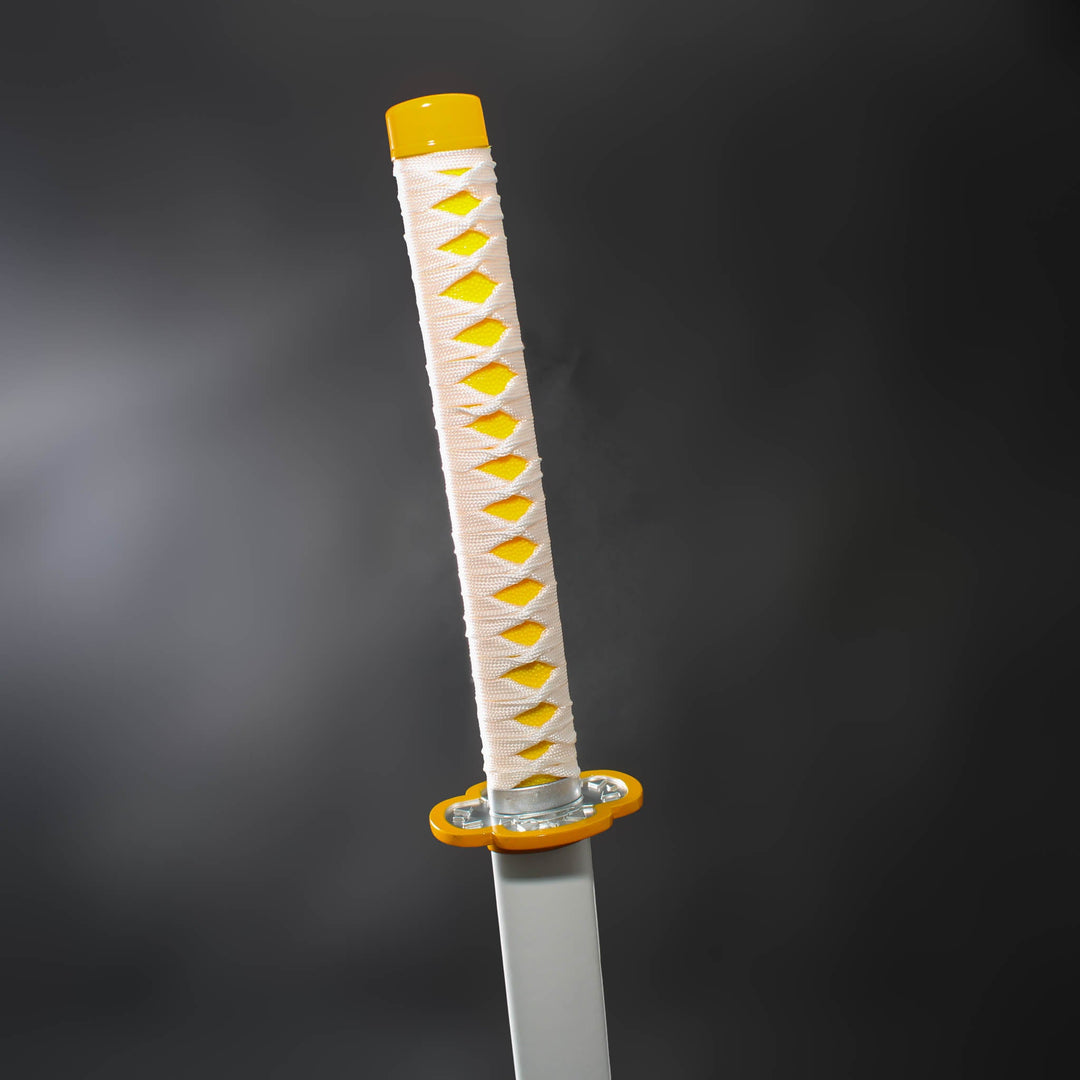 Zenitsu Agatsuma Demon Slayer Nichirin Sword Deluxe Metal Replica