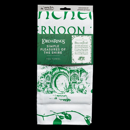 The Lord of the Rings Simple Pleasures of the Shire Tea Towel