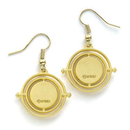 Harry Potter Time Turner Fixed-Pose Dangle Earrings