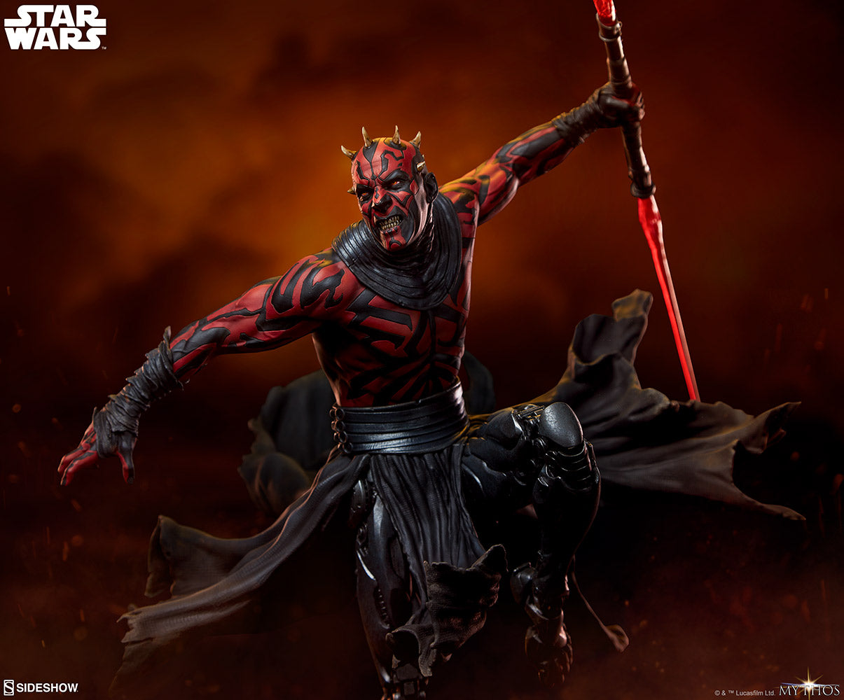 Sith Lord Darth Maul Mythos Collection Star Wars Statue by Sideshow