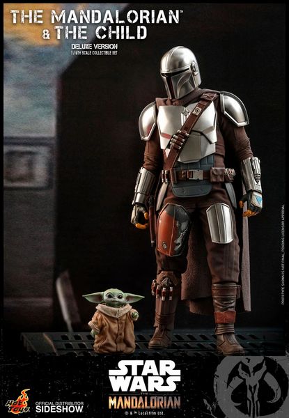 Beskar The Mandalorian &amp; The Child Deluxe 1/6th Scale Hot Toys