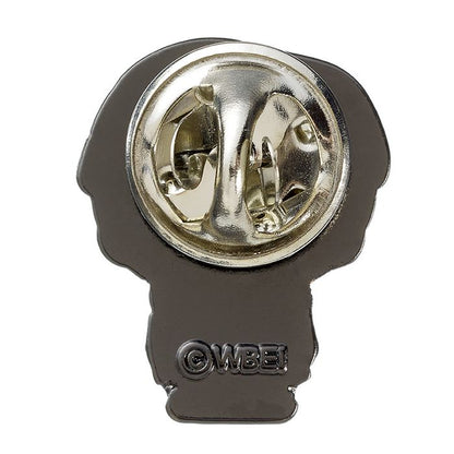 Harry Potter Pin Badge  This Harry Potter Pin Badge has been created using the official style guide from Warner Bros.  Enamel Pin Details:  Around .75" tall and .5" wide (20mm x 16mm) Beautiful colors protected by a high-gloss finish Enamel pin arrives on a printed Harry Potter card backer Quality metal badge pin with butterfly clutch backing