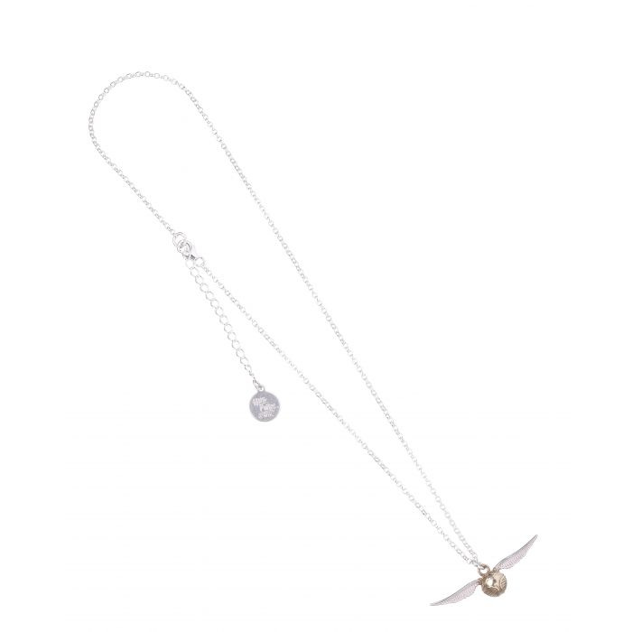 Golden Snitch Sterling Silver Necklace