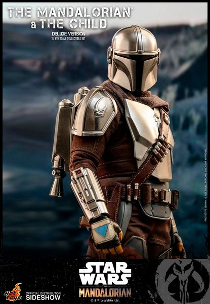 Beskar The Mandalorian &amp; The Child Deluxe 1/6th Scale Hot Toys