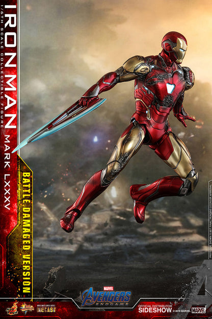 Iron Man Mark LXXXV  (Battle Damaged Version) Marvel Endgame 1:6 Scale Figure by Hot Toys