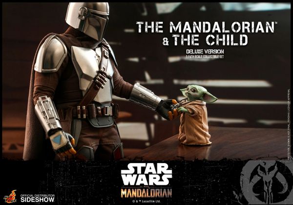 Beskar The Mandalorian &amp; The Child Deluxe 1/6th Scale Hot Toys