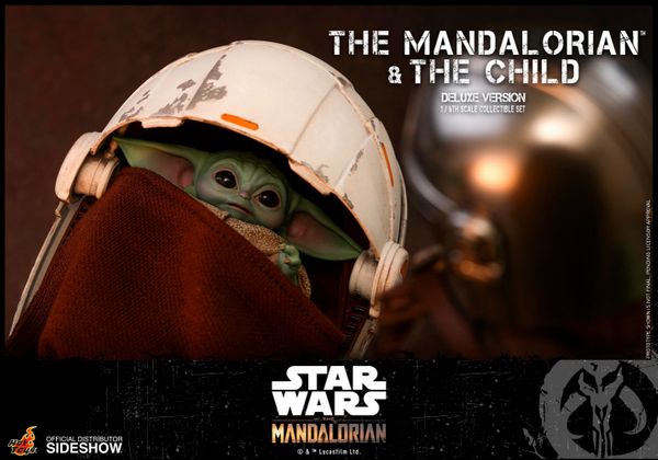 Beskar The Mandalorian &amp; The Child Deluxe 1/6th Scale Hot Toys