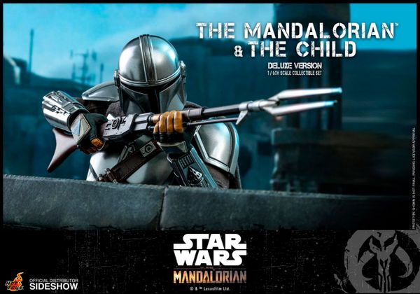 Beskar The Mandalorian &amp; The Child Deluxe 1/6th Scale Hot Toys