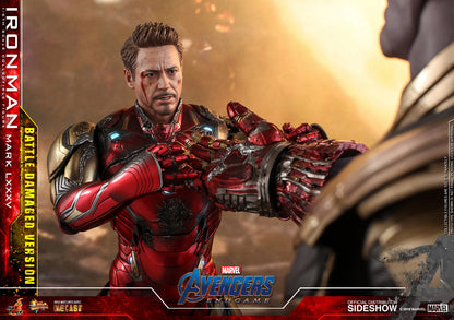 Iron Man Mark LXXXV  (Battle Damaged Version) Marvel Endgame 1:6 Scale Figure by Hot Toys