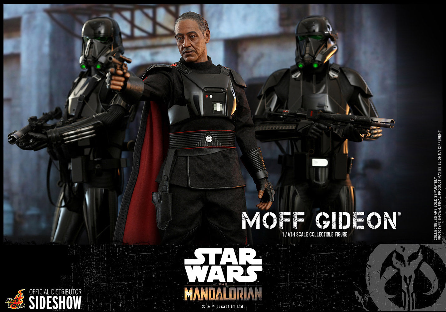 Moff Gideon (Star Wars: The Mandalorian) Sixth Scale Figure by Hot Toys