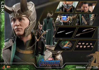 Loki Marvel Avengers: Endgame 1:6 Figure by Hot Toys
